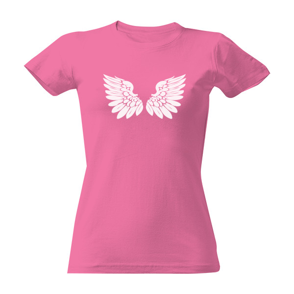 Tričko s potiskem andělská křídla
