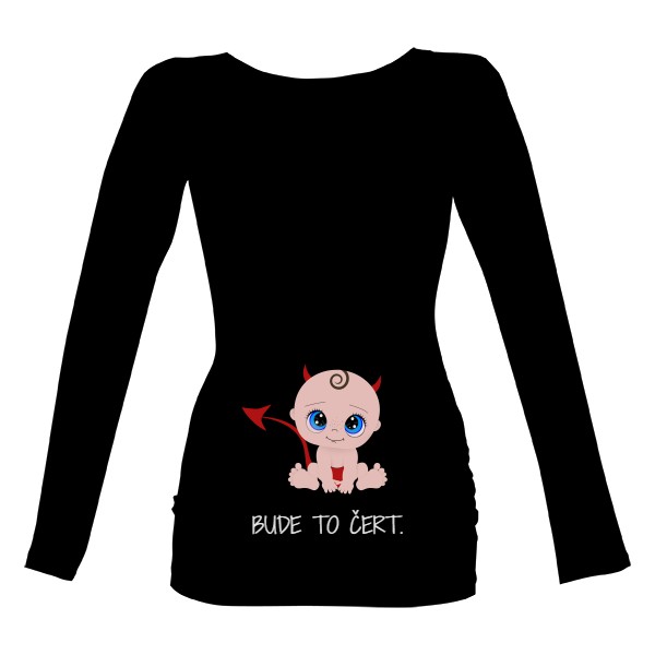 Tričko s potiskem bude to čert