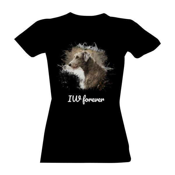 Tričko s potiskem Irský vlkodav navždy