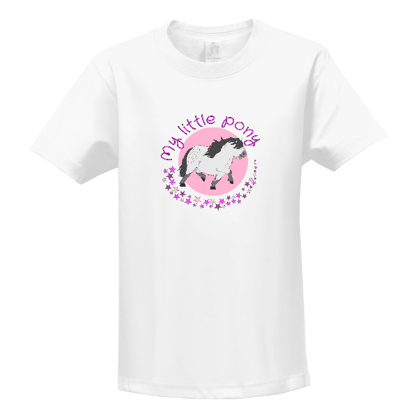 Tričko s potiskem My little pony - bílý I