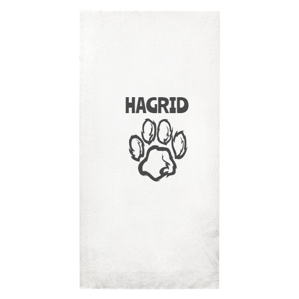 Nákrčník/bandana s potiskem packa se jménem