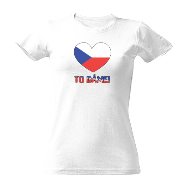 Tričko s potiskem To dáme! dámské