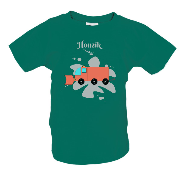 Tričko s potiskem zima se blíží